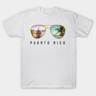 Puerto rico Sunglasess T-Shirt